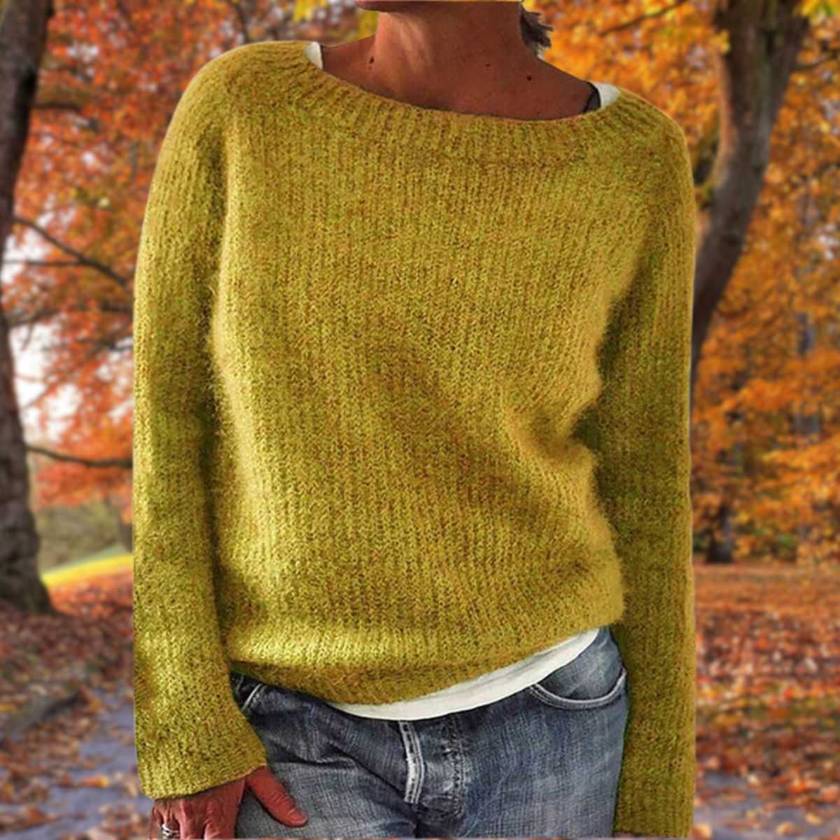 Women’s Classic Merino Wool Sweater Elegant Timeless Warm Knitwear for Autumn and Winter Comfort