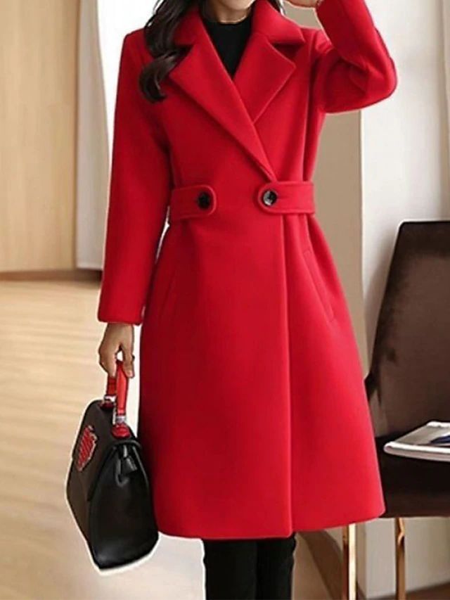 Women’s Winter Trench Coat | Belted Design