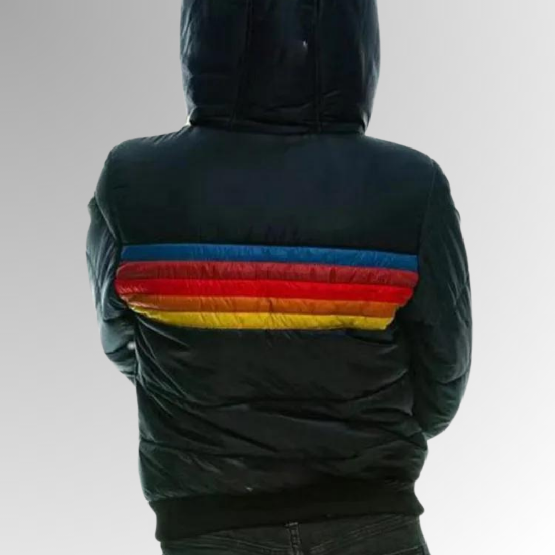 Women's Retro Zip Jacket with Functional Pockets and Adjustable Fit