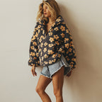 Women's Knit Sweater with Relaxed Fit and Soft Texture