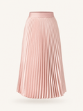 Elara Pleated Midi Skirt
