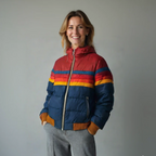 Women's Retro Zip Jacket with Functional Pockets and Adjustable Fit
