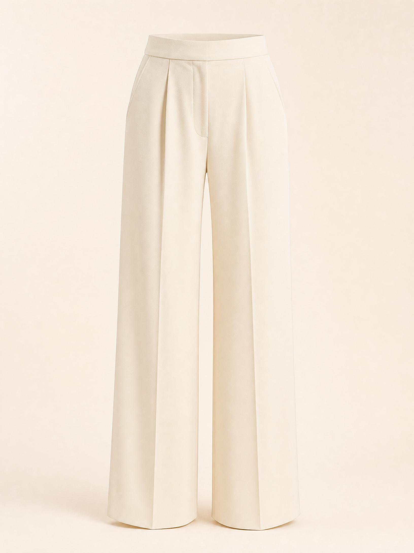 Livia High-Waist Wide-Leg Trousers
