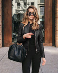 Women’s Stand Collar Jacket | With Zipper