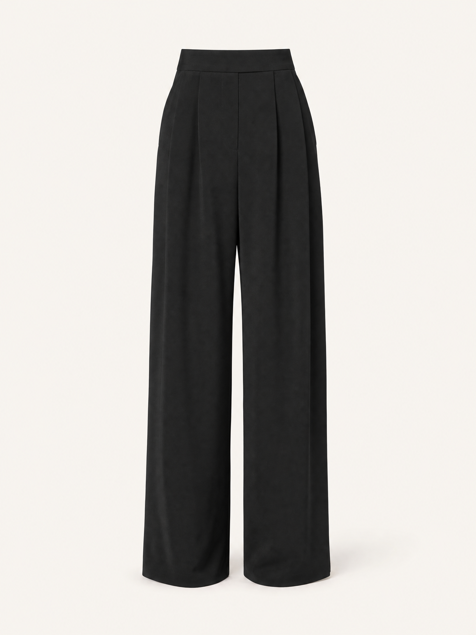 Livia High-Waist Wide-Leg Trousers