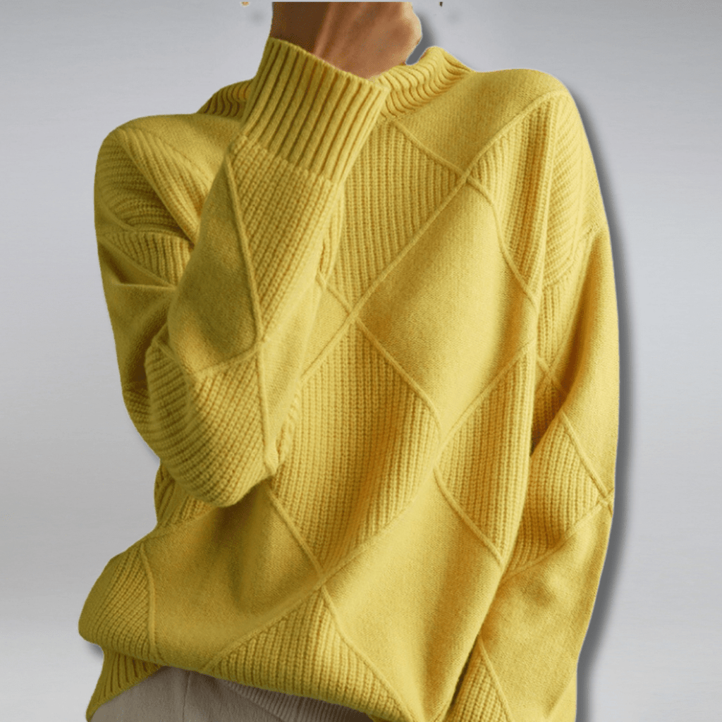 Women's Turtleneck Jumper with Soft Fabric and Cozy Fit