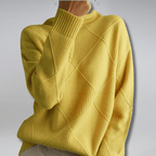 Women's Turtleneck Jumper with Soft Fabric and Cozy Fit