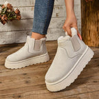 Women's Warm Boots with Insulated Lining and Durable Sole