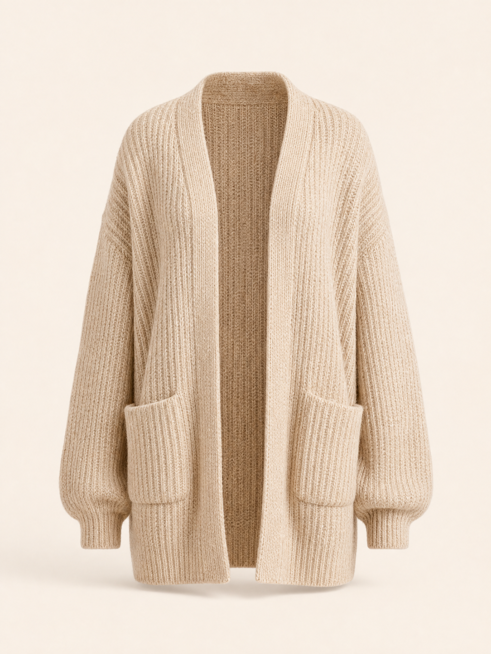 Noor Oversized Knit Cardigan